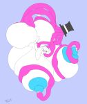  2018 ambiguous_penetration anthro belly big_belly big_breasts big_butt breasts butt female hat huge_breasts huge_butt hyper hyper_belly hyper_breasts hyper_butt lactating lagomorph liki_(playswithfire) mammal nipple_penetration nipples penetration rabbit tentacles vant_talon 