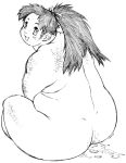  1boy fat long_hair obese solo tanuma_yuuichirou 