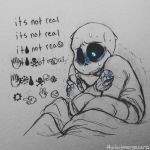  animated_skeleton bed bedding blanket bone caprine clothed clothing english_text hi_res humanoid male mammal monochrome not_furry sans_(undertale) scared skeleton solo text thelostmoongazer undead undertale video_games wingdings 