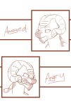  dragon headshot_portrait hi_res horn igneus male markings portrait scales scalie sharp_teeth simple_background sketch solo teeth white_background wishdream 