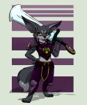  canine el-gallo female fennec fox invalid_tag mammal melee_weapon solo sword video_games vulpera warcraft weapon world 