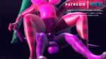  3d_(artwork) android animal_genitalia animal_penis animated anthro balls big_balls big_breasts breasts compression_artifacts digital_media_(artwork) equine female green_skin hand_holding loop machine mammal nude penetration penis pink_skin pixell purple_skin robot texell vaginal vaginal_penetration voxell voxell_voxell 