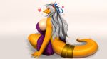  &lt;3 aisyah_zaskia_harnny anthro big_breasts breasts clothing dragon female hair harnny horn huge_breasts mature_female side_boob sitting solo sweater thick_thighs virgin_killer_sweater voluptuous 
