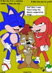  archie_comics knuckles_the_echidna kthanid sally_acorn sonic_team 