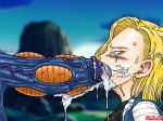  1boy 1girl android_18 cell_(dragon_ball) cum dark_toons_cave_artist dragon_ball dragonball_z penis 