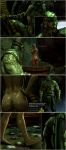  2018 3d_(artwork) anthro big_breasts breasts butt cassie_cage dialogue digital_media_(artwork) english_text erection feet female grope human lizard male mammal mortal_kombat muscular muscular_female nude reptile reptile_(mortal_kombat) scalie shower smokescreen117 source_filmmaker text video_games 