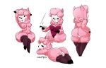  :3 alpaca animal_crossing anthro big_butt blush breasts butt camelid cavitees cleavage clothed clothing female mammal multi_breast nintendo nipples pussy reese_(animal_crossing) riding_crop solo thick_thighs video_games whip wool 