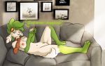  breasts dialogue dunewulff eyewear female goggles grace_mustang legendary_pok&eacute;mon necktie nintendo pok&eacute;mon pok&eacute;mon_(species) pussy shaymin video_games 