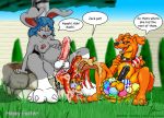  anthro balls breasts canine cum dog easter egg glenn herm herm/male holidays intersex intersex/male lagomorph male mammal nipples nude penis pussy pussy_juice rabbit unbirthing vore 