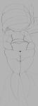  2013 anus female grey_background greyscale hair hi_res humanoid legendary_pok&eacute;mon long_hair meloetta meloetta_(aria_form) monochrome nintendo not_furry pok&eacute;mon pok&eacute;mon_(species) pussy rear_view simple_background solo spread_anus spreading sweat theboogie video_games 