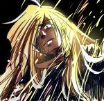  1boy artist_request black_background gourry_gabriev looking_at_viewer simple_background slayers solo 