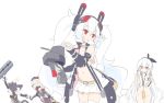  4girls :o animal_ears arm_belt azur_lane bangs bare_shoulders belt belt_buckle bikini_top black_hair black_hairband black_ribbon bow buckle bunny_ears bunny_tail cat_ears cat_tail cellphone coat commentary_request detached_sleeves eyebrows eyebrows_visible_through_hair fake_animal_ears fake_tail fur_collar hair_between_eyes hair_ribbon hairband hat hat_bow holding holding_phone kaede_(003591163) laffey_(azur_lane) long_hair long_sleeves miniskirt multiple_girls navel nude open_clothes open_coat open_mouth phone pleated_skirt ponytail red_bow red_eyes red_ribbon remodel_(azur_lane) ribbon short_hair sketch skirt sleeveless sleeveless_coat sleeves_past_wrists smartphone sparkle stomach tail thighhighs turret twintails very_long_hair white_belt white_bikini_top white_legwear white_skirt yellow_belt z23_(azur_lane) zettai_ryouiki 