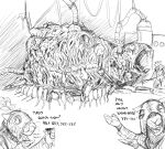  anthro birth cannibalism hard_vore hladilnik lol_comments mammal monochrome nightmare_fuel pussy rodent skaven teats the_truth vore what what_has_science_done 