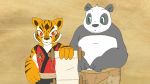  bear chubbypandabastard dreamworks feline female kung_fu_panda male mamal mammal master_tigress panda po tiger 