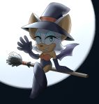  bat chippidraws chocolatechippi female halloween holidays magic_user mammal rouge_the_bat sonic_(series) sonic_the_hedgehog witch 
