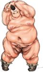  1boy fat nude obese penis solo tanuma_yuuichirou 