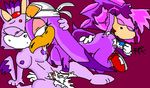  blaze_the_cat perverted_bunny sonic_riders sonic_team wave_the_swallow 