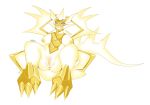  blush breasts cum cum_inside female front_view glowing necrozma nintendo not_furry nude pok&eacute;mon pok&eacute;mon_(species) pussy simple_background solo srmario ultra_necrozma video_games white_background 