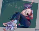  barefoot feet foot_tickling hands_on_feet skullgirls soles solo tickle toes zombie 