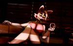  2018 3d_(artwork) anthro big_breasts breasts canine digital_media_(artwork) female five_night_at_freddy&#039;s five_nights_at_freddy&#039;s five_nights_at_freddy&#039;s_2 fox hi_res inviting ionyen looking_at_viewer machine mammal mangle_(fnaf) nipples nude robot smile solo source_filmmaker video_games yellow_eyes 