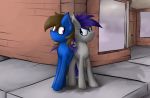  digital_media_(artwork) duo earth_pony equine female friends horse mammal marsminer my_little_pony pony street_corner 