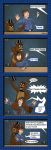  absurd_res animatronic anthro bear bow_tie comic dzkribblerluiz five_nights_at_freddy&#039;s freddy_(fnaf) hi_res human machine male mammal mike_schmidt robot video_games 