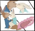  blush cottontail incest internal kissing lagomorph mammal peter rabbit sibling sister torinsangel 