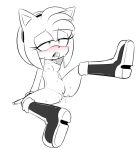  2018 amy_rose anthro blush breasts cum cum_in_pussy cum_inside female hearlesssoul hedgehog mammal mostly_nude nipples open_mouth pussy reclining sketch solo sonic_(series) spread_legs spreading 