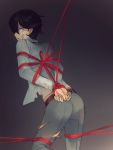  1boy bondage endend_(shinia) horikawa_kunihiro japanese_clothes male male_focus restrained rope touken_ranbu 