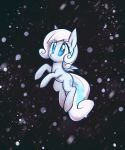  2018 blue_eyes cute cutie_mark dark equine eyelashes fan_character feathered_wings feathers female full-length_portrait hair makeup mammal mascara mirroredsea multicolored_hair my_little_pony pegasus portrait snow snowdrop_(character) snowing solo suspended_in_midair two_tone_hair white_hair wings 