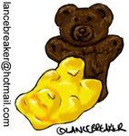  candy cookie food gummy_bears inanimate lancebreaker teddy_grahams 