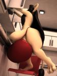  3d_(artwork) anthro anthroanim balls big_balls big_ears clothed clothing digital_media_(artwork) gang_xi_siyu girly hair huge_balls hyper hyper_balls hyper_lips hyper_penis kangaroo_rat male mammal mouse penis rodent simple_background siyu solo standing thick_thighs wide_hips 