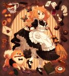  :o ace_of_spades animal animal_ears apron artist_name bishop_(chess) book bow bowtie braid broom brown_hair card chess_piece chocolate cup dav-19 dog dog_ears dog_girl dog_tail dress duster frilled_dress frills full_body hair_bow key knight_(chess) letter long_hair maid maid_apron mary_janes mouth_hold original pastry pawn playing_card pocket_watch pomeranian_(dog) shoes skirt_hold tail tea teacup twin_braids watch wrist_cuffs 