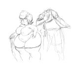  anthro anthrofied big_butt butt duo earth_pony equine female friendship_is_magic hi_res horse male mammal mr_cake_(mlp) mrs_cake_(mlp) my_little_pony obese overweight pointblankfluffpistolsmile pony thick_thighs unknown_artist wide_hips 