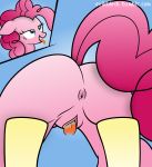  ambiguous_gender anus blue_eyes butt cunnilingus disembodied_tongue duo earth_pony equine female feral friendship_is_magic hair hi_res horse mammal mrcbleck my_little_pony open_mouth oral pink_hair pinkie_pie_(mlp) pony pussy sex tongue tongue_out vaginal 