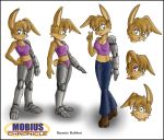  anthro bunnie_rabbot cybernetics cyborg female green_eyes lagomorph machine mammal model_sheet rabbit sonic_(series) zeiram0034 zyote 