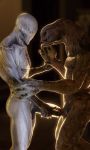  3d_(artwork) alien digital_media_(artwork) erection halo_(series) handjob hi_res humanoid humanoid_penis male masturbation nude penis ralic_turman sangheili sex video_games 