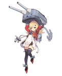 abercrombie_(azur_lane) anchor arms_up ascot azur_lane bangs black_footwear black_legwear blonde_hair blue_eyes bridal_gauntlets carrying carrying_overhead chain collared_dress cropped_jacket dress eyebrows eyebrows_visible_through_hair full_body grin hair_between_eyes hair_ornament jacket leg_up long_hair long_sleeves looking_at_viewer mary_janes official_art open_clothes open_jacket purple_neckwear red_jacket shoes short_dress smile smoke solo standing standing_on_one_leg straight_hair tachi-e thigh_gap thighhighs transparent_background tsliuyixin turret white_dress zettai_ryouiki 