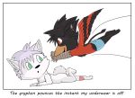  avian canine chibi colrblnd_(artist) comic days_felter dog duzt_(artist) gryphon mammal measureup oata_rinsky samoyed 