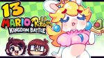  anthro avacado big_lips blonde_hair blush bottomless breasts clothed clothing cosplay crown ear_piercing eating english_text eyelashes eyes_closed female food front_view fur hair headwear holding_object jaltoid_(artist) jewelry lagomorph lips lipstick long_ears long_hair makeup mammal mario_+_rabbids:_kingdom_battle mario_bros multicolored_fur nintendo noseless open_mouth partially_clothed piercing pink_clothing princess_peach rabbid rabbid_peach rabbit shirt short_stack solo text two_tone_fur ubisoft video_games white_fur youtube 