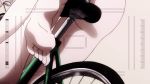  1girl animated ass bicycle bikini breasts pink_hair red_eyes solo super_sonico tagme white_bikini 