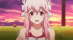  animated pink_hair red_eyes super_sonico tagme 