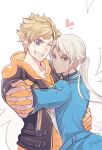  1boy 1girl blanche_(pokemon) pokemon pokemon_go spark_(pokemon) 