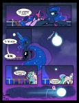  &lt;3 2014 animated anus balcony blue_feathers blue_fur blue_hair comic cutie_mark equine feathered_wings feathers female feral friendship_is_magic fur group hair hi_res horn long_hair looking_back lunatac magic mammal moon multicolored_hair my_little_pony princess_celestia_(mlp) princess_luna_(mlp) purple_eyes purple_fur purple_hair pussy raised_tail smile star teal_eyes twilight_sparkle_(mlp) two_tone_hair unicorn white_feathers white_fur winged_unicorn wings 