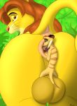  anal anus balls disney dracovar_valeford duo feline herpestid lion male male/male mammal meerkat micro mongoose oral rimming sex simba size_difference the_lion_king timon 