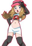  black_gloves elbow_gloves hainchu miniskirt pokemon pokemon_(anime) pokemon_xy_(anime) serena_(pokemon) team_rocket team_rocket_(cosplay) 