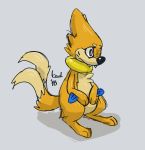  2018 ambiguous_gender buizel digital_media_(artwork) feral hi_res mammal multi_tail mustelid nintendo pinup pok&eacute;mon pok&eacute;mon_(species) pose sad shaded simple_background solo standing tad video_games weasel 