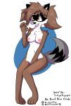  anthro black_nose breasts davidsone female fur mammal masturbation navel nipples nude procyonid pussy_juice raccoon solo tongue tongue_out vaginal vaginal_masturbation 