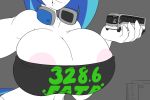  angelthecatgirl areola big_breasts breasts bus clothing dj_acid female headphones huge_breasts macro my_little_pony size_difference 