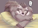  2018 absurd_res anthro biceps big_muscles canine clothed clothing darkzerojack digital_media_(artwork) fur hair hi_res male mammal muscular muscular_male silver_(darkzerojack) simple_background wolf 
